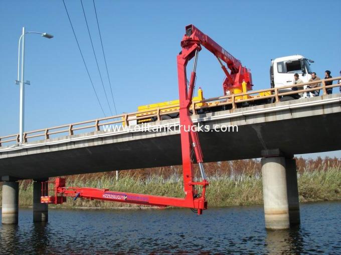 6x4 16 एम Dongfeng बाल्टी ब्रिज ब्रिज डिटेक्शन, डीएफएल 1250 ए 9 के लिए निरीक्षण उपकरण